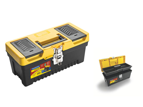 Caja Para Herramientas Plástica 13" Con Bandeja Removible