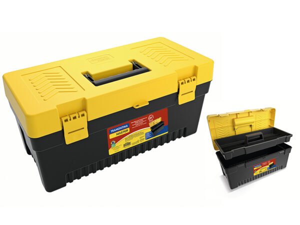 Caja Para Herramientas Plástica 20" Hebilla Plástica Con Bandeja Removible