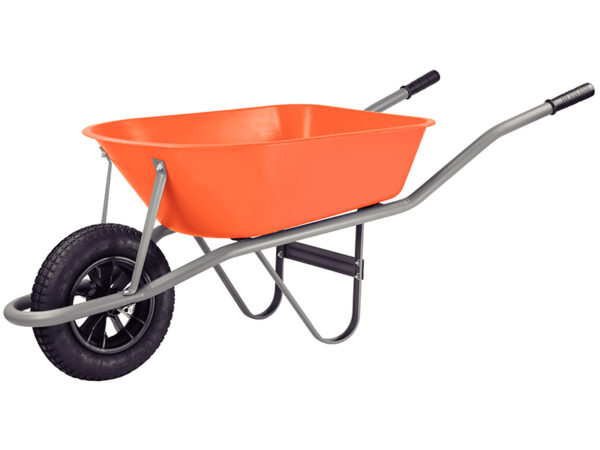 Carretilla Plastica, 55 Lts, Rueda Neumatica